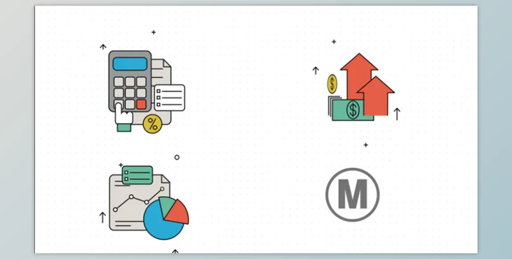 Finance Line Logo (Motionarray 788845)