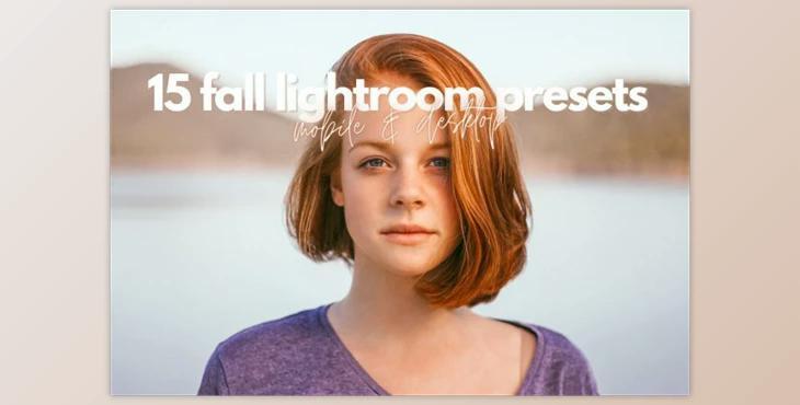 15 Fall / Autumn Lightroom Presets By PerkUp Presets