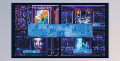 Virtual Art Gallery (Videohive 38300390) - AE Project