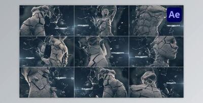 Destruction of Time Titles for After Effects (Videohive 43421354) - AE Project