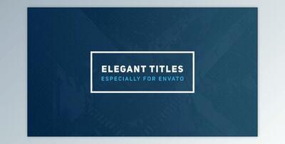 Elegant Titles 2 (Videohive 19175398)