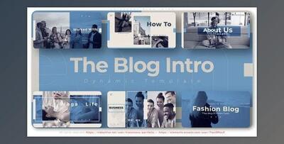 Universal Blog Intro (Videohive 35762427) - AE Project