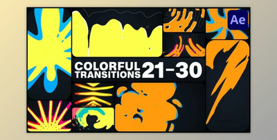 Colorful Transitions for After Effects (Videohive 50309199) - AE Project