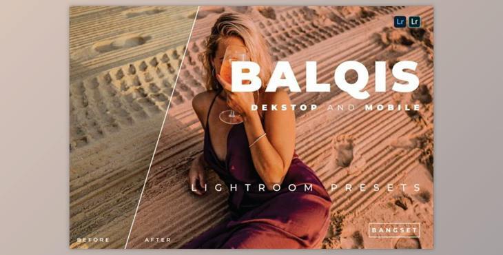 Balqis Desktop and Mobile Lightroom Preset by Bangset