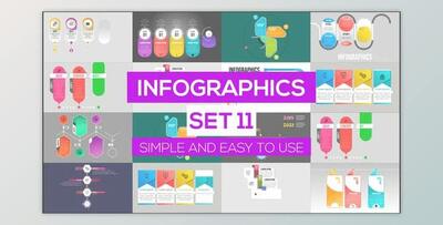 Infographics Set 11 (Videohive 24981486) - AE Project