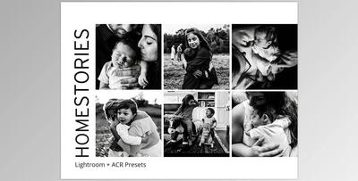 Heart + Lifestyle – Homestories B&W Presets