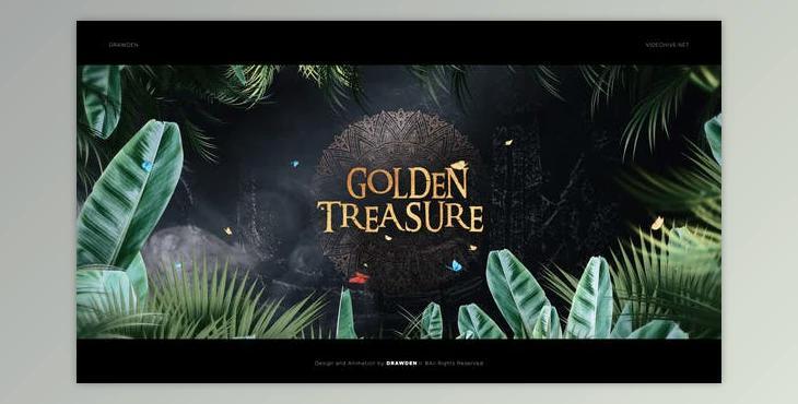 Golden Treasure Forest Trailer (Videohive 41857334) - AE Project