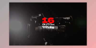 Minimal Glitch Titles (Videohive 42680873) - AE Project