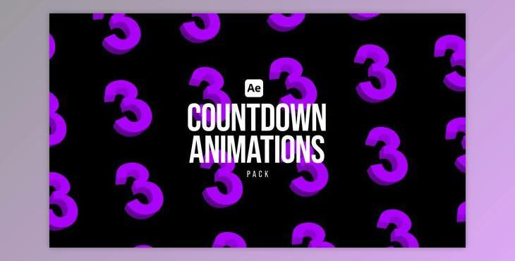 Countdown Animations Pack (Videohive 50243543) - AE Project