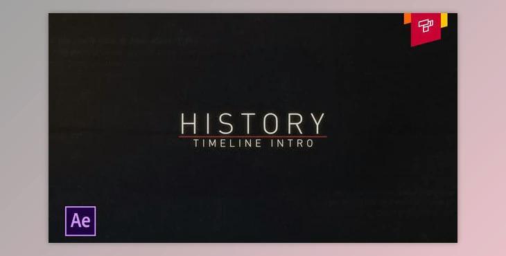 History Timeline Intro (Videohive 39238947) - AE Project