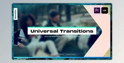 Universal Transitions For Premiere Pro (Videohive 38731359) - PR Project