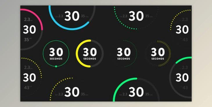 Countdown Timers for Fitness (Videohive 31179291) - AE Project