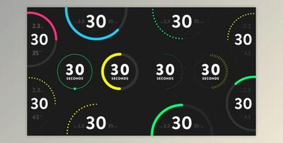 Countdown Timers for Fitness (Videohive 31179291) - AE Project