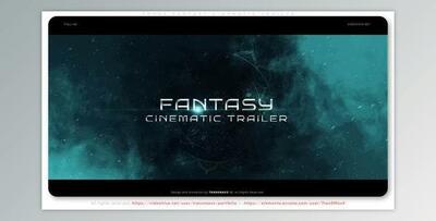 Smoke Fantasy Cinematic Trailer (VideoHive 46912071) - AE Project