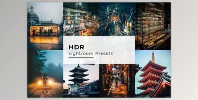 CreativeMarket 10 HDR Pro Lightroom Presets 5386493 By Fitra Anas