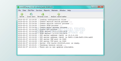 miniSIPServer v37.0 (build 20200424) 500 clients + Patcher