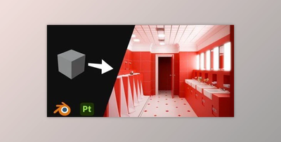 Blender & Substance Painter: Create A Realistic Bathroom A-Z