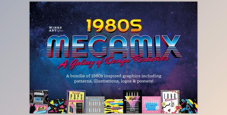 The Complete 1980s MegaMix Bundle! (CreativeMarket-1825472)