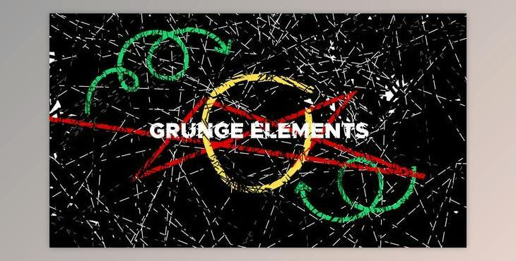 Grunge Elements (Videohive 31532648) - AE Project