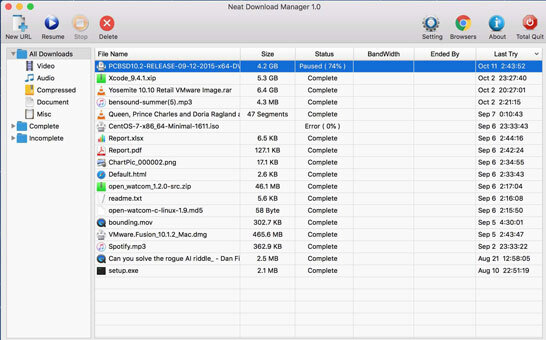 Neat Download Manager 1.1 Windows/macOS