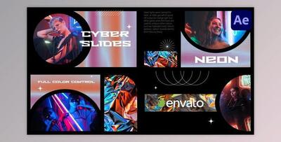 Cyber City Slideshow for After Effects (Videohive 47024396) - AE Project