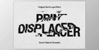 Textured Displace Text Effect - 91913146