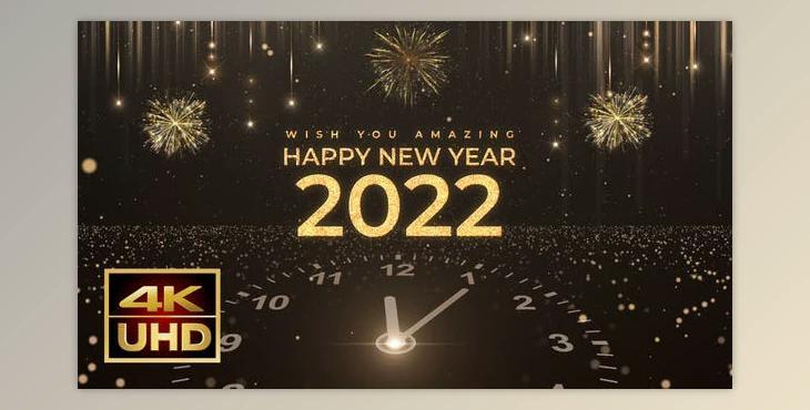 New Year Countdown 2022 (VideoHive 35393508) - AE Project