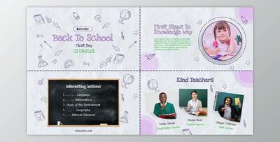 Back To School Promo B121 (Videohive 33655787) - AE Project