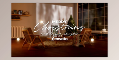 Romantic Christmas Room (VideoHive 55777080) - AE Project