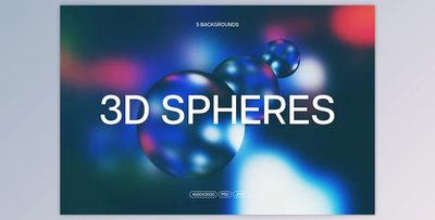 Abstract 3D Spheres - 282143888