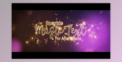 Magic Text Intro (Videohive 38400483) - AE Project