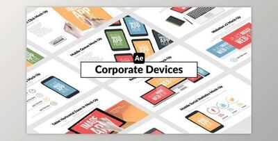 Corporate Devices (Videohive 51657646) - AE Project