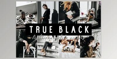 True Black Lightroom Mobile Presets By Cityturtles