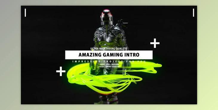 Gaming Intro - Gamer channel opener (Videohive 25628048) - AE Project