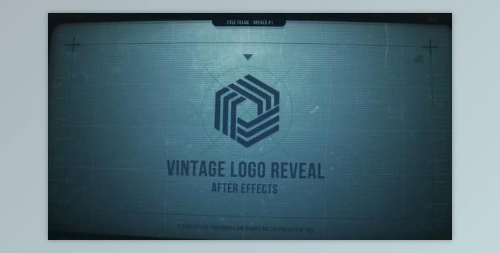 Techno Vintage Logo (Videohive 29071163)