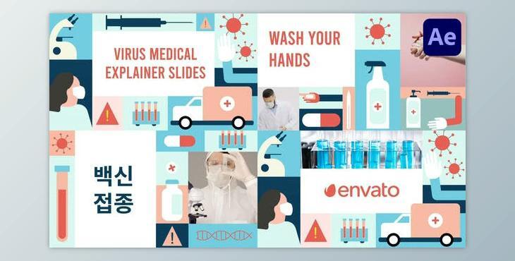 Virus Medical Explainer Scenes for After Effects (Videohive 51547013) - AE Project