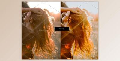 12 x Lightroom Presets, Golden Hour By Kzara Visual Concepts (Desk, Mob)