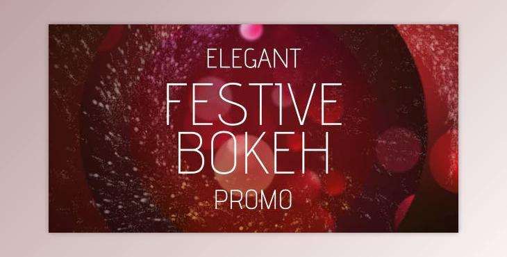 Elegant Festive Bokeh Promo (Videohive 13746017) - AE Project