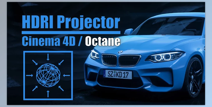 Cinema4D Octane Hdri Projection