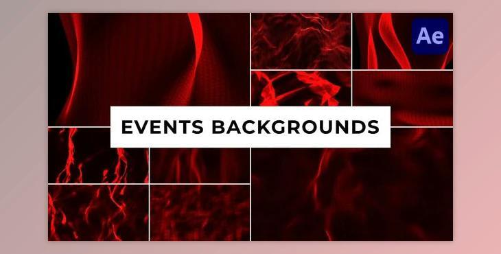 Events Backgrounds for After Effects (Videohive 47852467) - AE Project