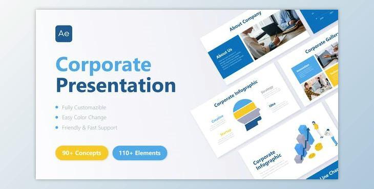 Corporate Presentation (Videohive 39828023) - AE Project