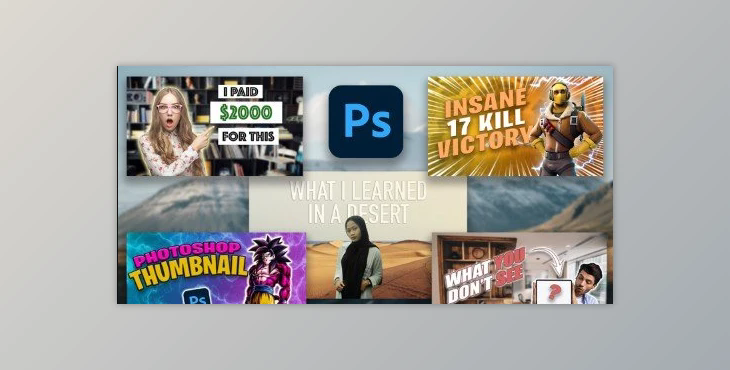 Create Eye Catching Youtube Thumbnails in Adobe Photoshop