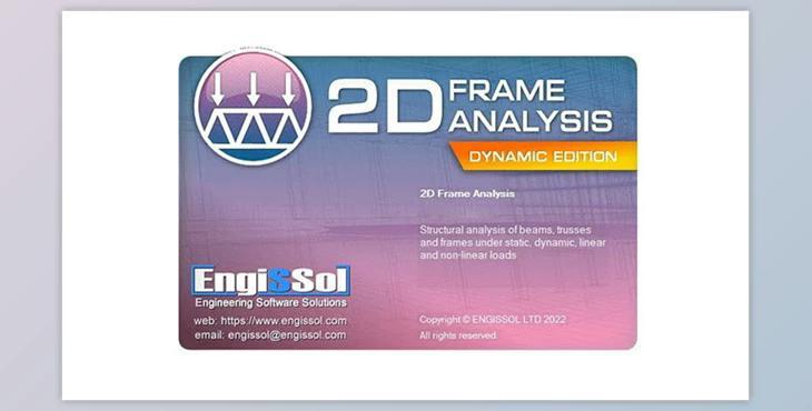 2D Frame Analysis Dynamic Edition v7.3.1 (Win)