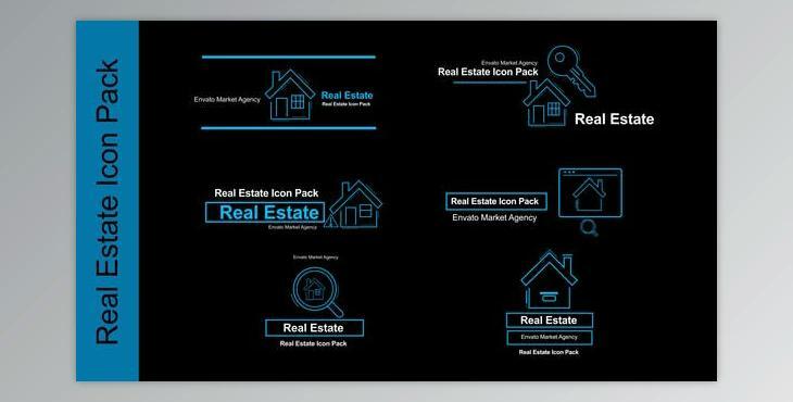 Real Estate Icon Pack (Videohive 52144406)