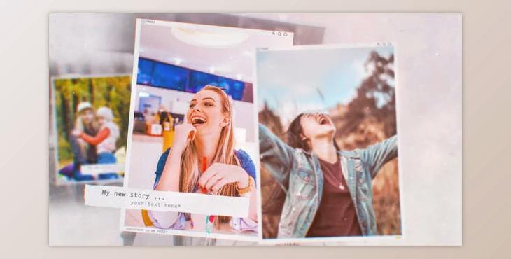 Memories Photo Frames Slideshow (Videohive 25048374) - AE Project