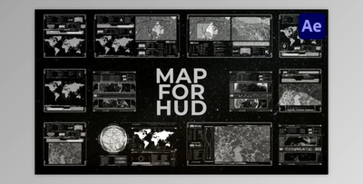 Map For HUD for After Effects (Videohive 50808766) - AE Project