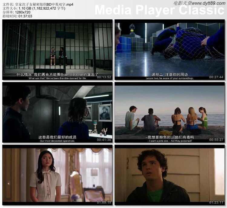 2020年美国科幻片《皇家次子女秘密组织》BD中英双字