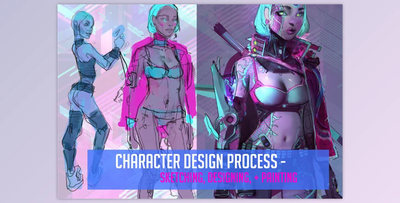 Ahmed Aldoori – CyberPunk Design Process