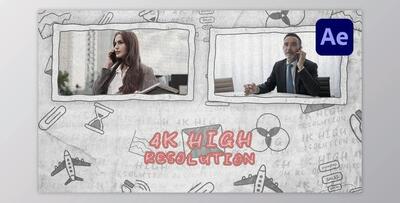 Hand Drawn Corporate Opener (Videohive 45070372) - AE Project