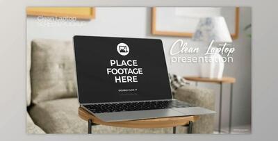 Clean Laptop Product Promotion (Videohive 49905976) - AE Project